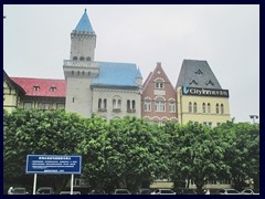 Alps Ice theme park, next to Windows of the World. Built to resemble a village in the Alps, somewhere in Austria or Switzerland.The Chinese seem obsessed with the Alps.